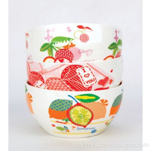New Bone China Noodle Bowl, Fashion design, 14.2*7.4*8.2cm Size, Gift Box